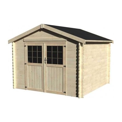 Casetta in legno Valodeal, 34mm, 298 x 298 cm, 8.88m² (1/6)