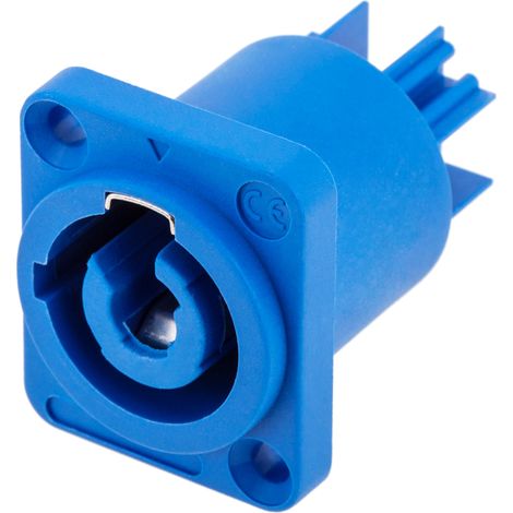BeMatik - Connecteur PowerCON compatible à 3 broches de type A, couleur bleue, fiche femelle PowerCON 250V 20A (1/5)