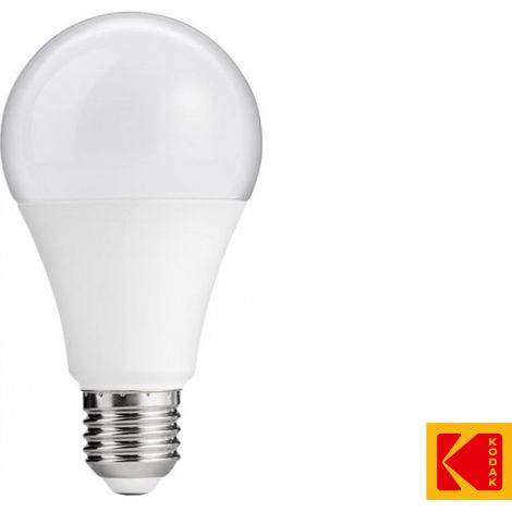 Lampadina Led Kodak 12W Luce Fredda E27 Globo Bianco Opaco 71052-EU-6000 A60 (1/5)