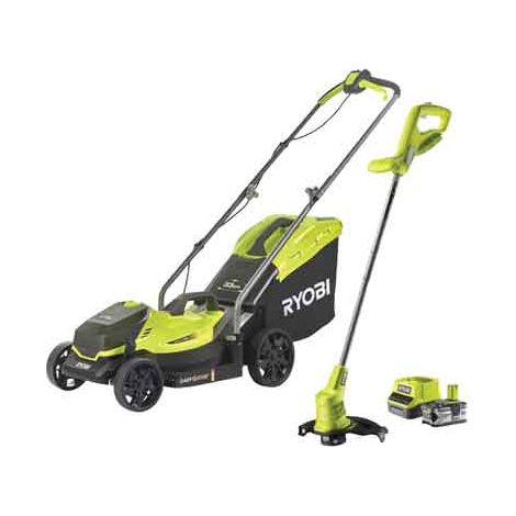 Kit Promo Tosaerba OLM1833B Tagliabordi OLT1825M Ryobi 18V 4.0AH