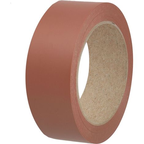 Ruban d'isolation électrique RS PRO en PVC Marron 33m x 19mm x 0.13mm ( Prix pour 1 )