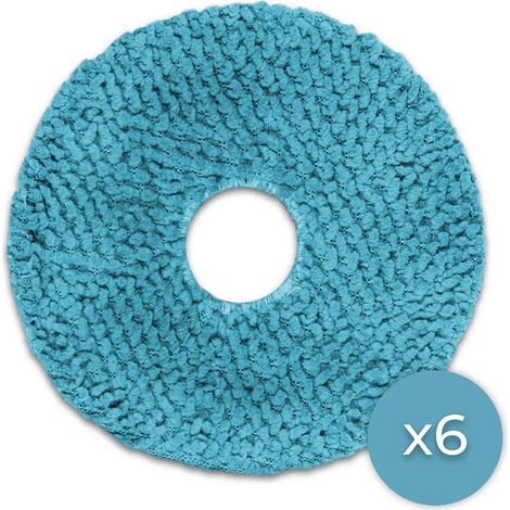 Accessoires aspirateur cecotec x100 6 mops durables absorbants