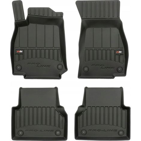 ALFOMBRAS Y FELPUDOS DE GOMA AUDI A7 C8 desde 2017 - 3D TROUGH (1/5)