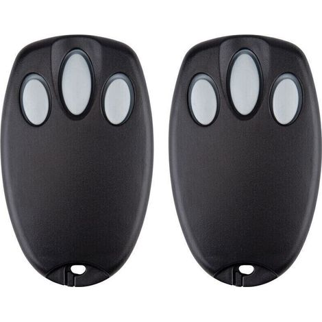 Pack of 2 replacement portable garage door transmitters for Chamberlain Liftmaster Motorlift 94335E 84335E ML700 ML500 ML850 Merlin+ C945 C840 Security+ 433.92 MHz (1/4)