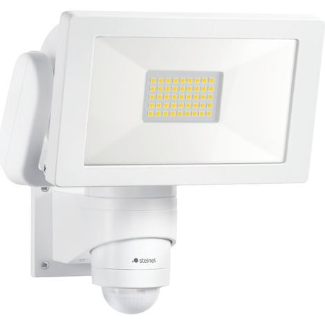 Projecteur LED extérieur 29,5 W – 2704 lumens – Détecteur de mouvement 240° – IP44 – Aluminium pour grandes surfaces – Steinel (1/5)