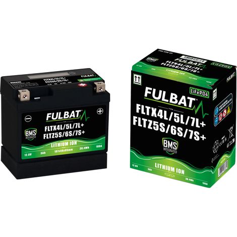 Batterie Lithium Fulbat FLTX4L/5L/7L – FLTZ5S/6S/7S 12.8V (1/2)