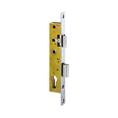 Riegelschloss 1/2-tourig N7- 36 mm METALUX Achsabstand 70 mm - Mit Schließblech 1102 - F107360010