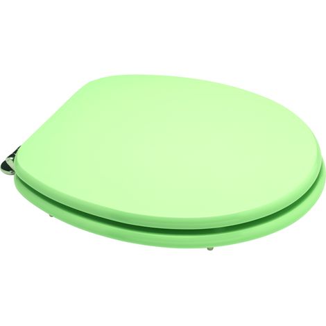 Grüner Universalpassender Wc Sitz Mit Metallscharniere
