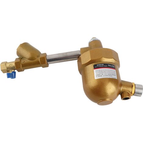 Réservoir de gaz valve de purge automatique sans perte robuste et stable purgeur pour compresseur d'air (1/5)