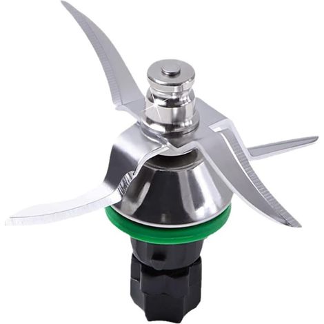 lame de mixeur - Acier inoxydable - Lame de rechange pour robot culinaire - Pour hacher et mélanger les aliments - Jeu de lames universel pour Thermomix TM5/TM6 (1/5)