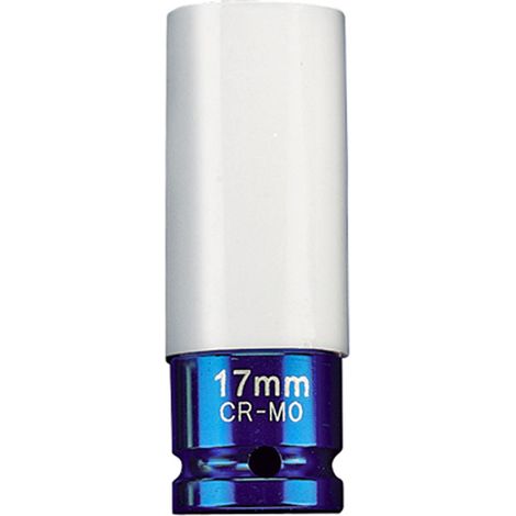 Draper 30631 Draper Expert HI-TORQ Wheel Nut Socket for Alloy Wheels, 1/2"" Sq. Dr. (17mm) (1/5)