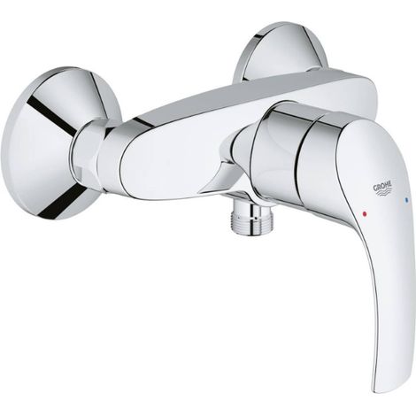 Mezclador de ducha empotrado Grohe Eurosmart en latón cromado
