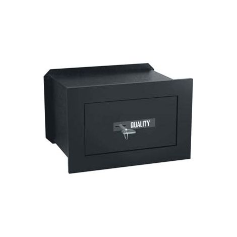 Coffre-fort encastrable 26x15x18 cm en acier avec étagère interne Qualité