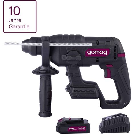 Gomag Akku Bohrhammer GO-BOH230BL 20V SDS 2,2J + LED & Starter-Kit 2.0 (1/5)