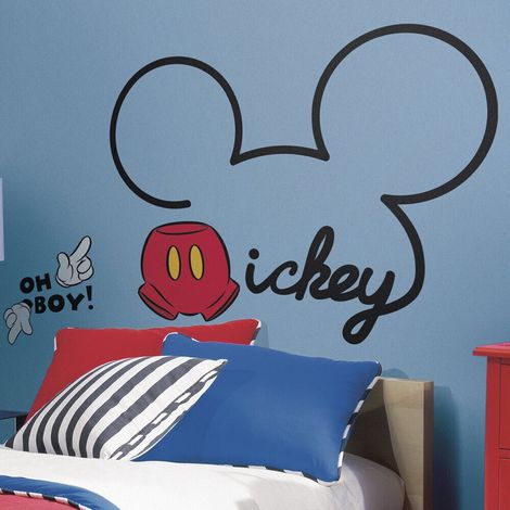Sticker géant les oreilles de Mickey Mouse Disney (1/3)