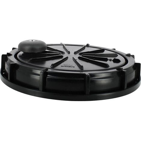Multicuves – Couvercle cuve eau 1000L – Diamètre intérieur 220 mm – Évent pour circulation d'air – Compatible cuves IBC 1000L (1/3)