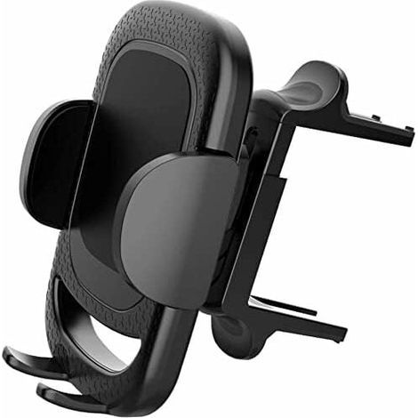 Round Car Phone Holder with Air Vent, Easy to Install, Stable, 360° Rotation (1/5)