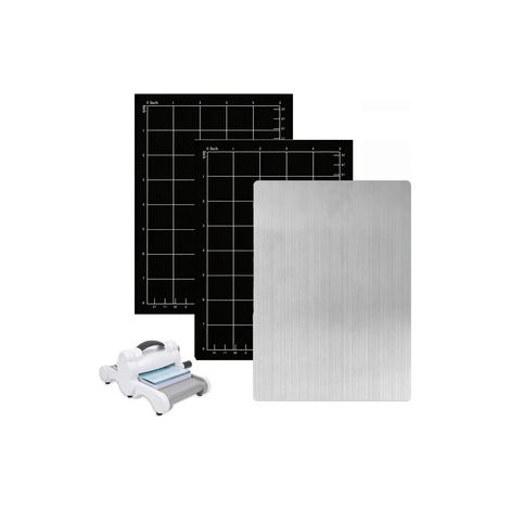 3 lots de 3 plaques magnétiques en acier inox – Accessoires pour machine à embosser – Gravure et découpe de papier (1/5)
