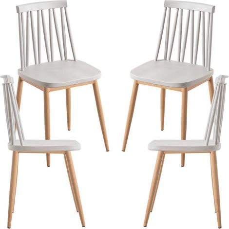 Packs Sillas Comedor - Pack 4 Sillas Tilba - Gris claro