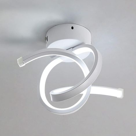 Comely – Plafonnier LED moderne 18W – Éclairage aluminium Ø31cm – Lumière blanche froide 6500K – Installation facile pour salon et chambre (1/5)