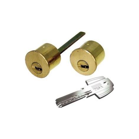 Tesa Zylinder T60 Messing Poliert Verstärkte Sicherheit