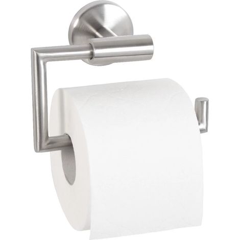 Sollbry Portarrollos de papel higiénico Modelo Portarrollos de papel higiénico de acero inoxidable sin tapa Accesorios de baño de acero inoxidable Dimensiones 15 x 10,5 x 6,5 cm Color plata mate (1/3)