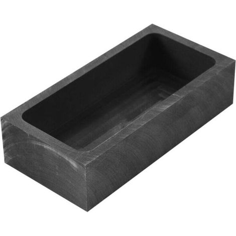 Moule À Lingot En Argent Creuset De Coulée D'Or Pour Fusion 1000g Or 500g Argent