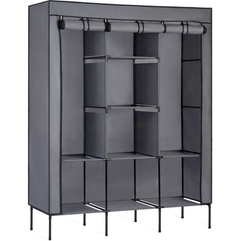 Textilgarderobe massido - graphit