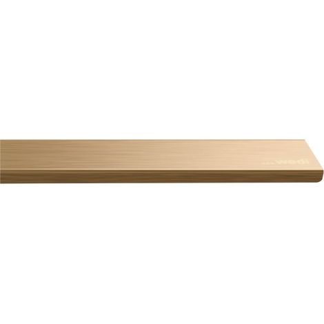 Barrette de finition 70 cm WEDI Fundo métallique or rose (1/2)