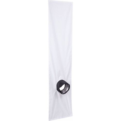 Ymyny – Joint de porte pour climatiseurs mobiles – Rallonge de tuyau cousue 100x210 cm – Matériau durable et hydrofuge – Réduit la consommation d'énergie (1/5)
