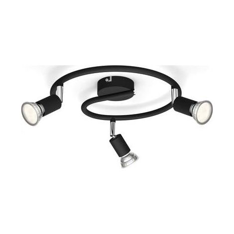 PHILIPS LIMBALI 8720169340749 PLAFONNIER À SPOT LED LED 13.8 W NOIR