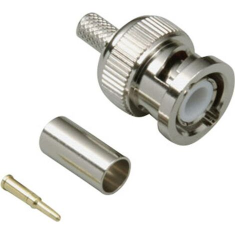 BKL Electronic 0401274 0401274 BNC-Steckverbinder Stecker, gerade 50 Ω 1 St. (1/3)