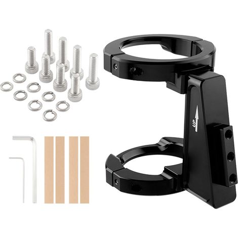 Adaptateurs universels pour porte-vélos avant à installer rapidement pliés et légers, accessoires de vélos résistants aux intempéries (1/5)