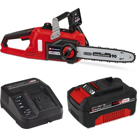 Einhell 18v Cordless 30cm Chainsaw Brushless Power X-Change + 1 x 4.0Ah Battery (1/5)