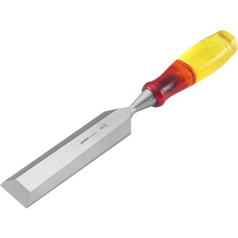 Irwin Marples M373 Splitproof Bevel Edge Chisel, 38mm (1.1/2 inch) with Splitproof Handle