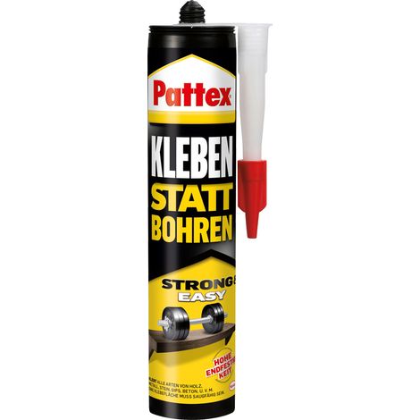 Pattex Kleben statt Bohren Montagekleber 400 g Kartusche, weiß Montagekleber