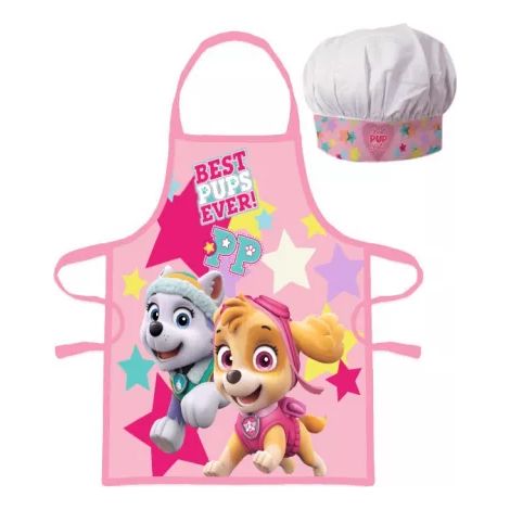 Skye PAW PATROLE Küchenschürze mit Hut