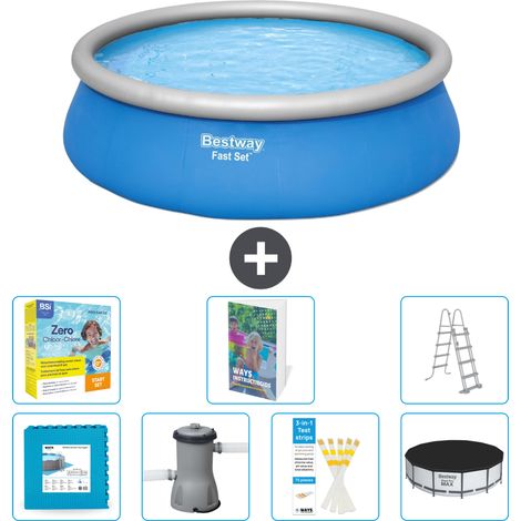 Bestway Bestway Fast Set Ronde - 457x122 cm - 8-pièces S450 (1/5)