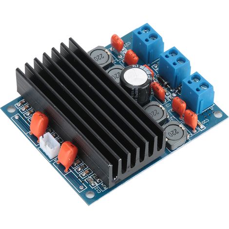 Carte d'amplificateur de puissance numérique haute puissance TDA7492 professionnelle 50 W x 2 / 100 W en pont parallèle (1/5)