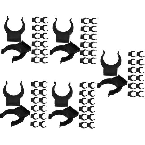100 clips de fixation pour plinthes meubles cuisine en plastique (1/5)
