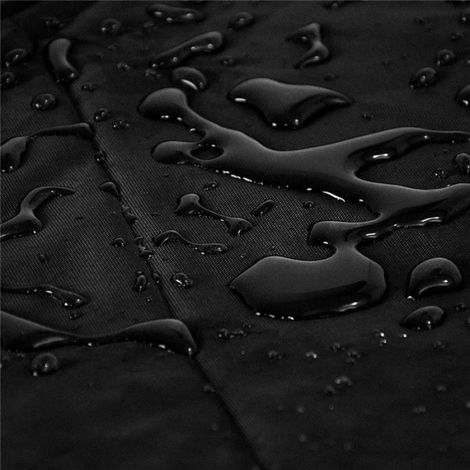 Housse de Protection - Table Ronde - Tissu Oxford 420D - Imperméable Coupe-Vent - Diamètre 128 x Hauteur 71 cm - 1 Pièce (1/4)