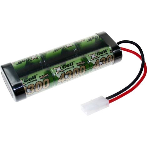 Batterie Ni-MH XCELL 124170 RC-Pack, 7,2 V, 4300mAh, L2x3