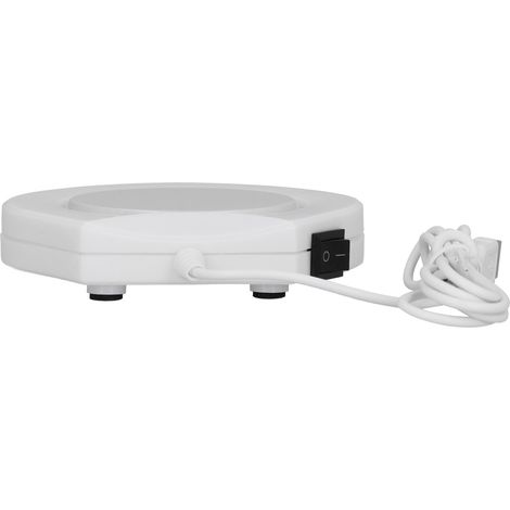 Chauffe-tasse sous vide USB, tapis chauffant pour tasses, dessous de verre ou set de table pour café au lait au bureau. (1/5)