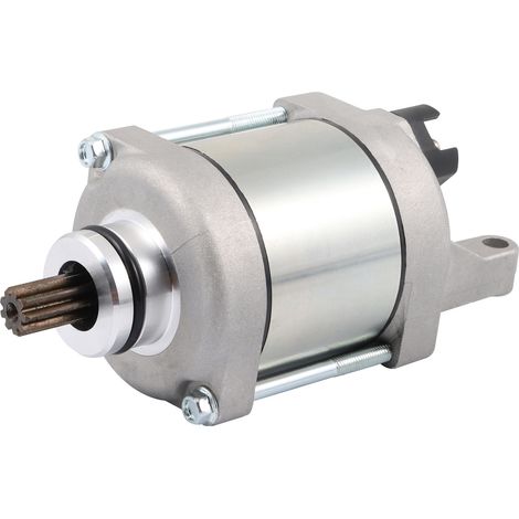 Starter motor for HONDA CRF250R with 9-tooth pinion, compatible with off-road motorcycle models from 2018-2020, starter motor in original equipment manufacturer quality.