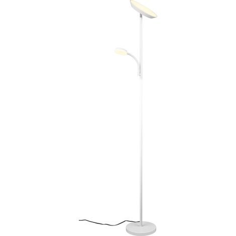 Lampada da terra SPECTER bianca CCT LED con lettura (1/5)