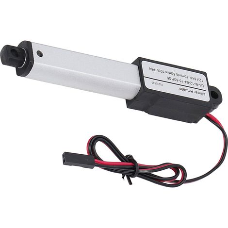 Elektrischer Stift-Linearantrieb, wasserdicht, elektrischer Mikro-Linearantrieb 12 V für Land- und Industriemaschinen, 50 mm (1/5)