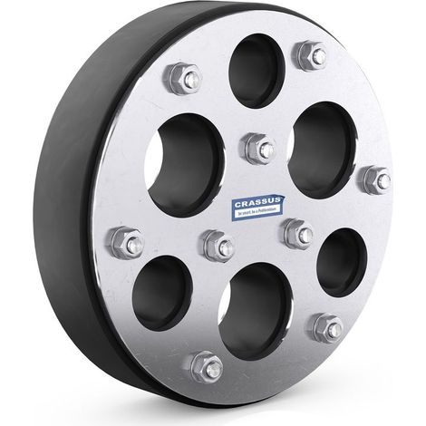 CR Pressd. Type M, DN200, 3x0-32 mm + 3x0-50 mm jusqu'à 2,5 bar, joint : 30 mm, EPDM / V2A