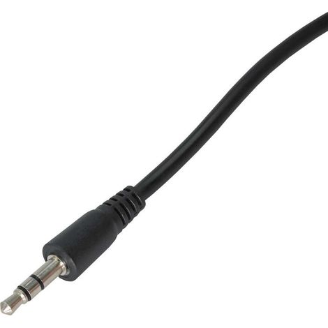 Cable de audio Akyga AK-AV-12 Mini Jack de 3,5 mm para teléfono AUX estéreo de 1,8 m (1/2)