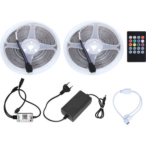 Bande lumineuse LED intelligente étanche 10m 540LED pour décoration bar maison KTV, 100‑240V EU (1/5)