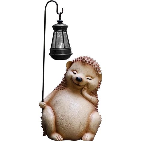 Solar Licht Standue Light Up Garten Igel Lustige Igel